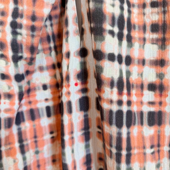 NWT Joie Lyell Twist Top Short Sleeve - Pink/Multi, Size S - Picture 3 of 13